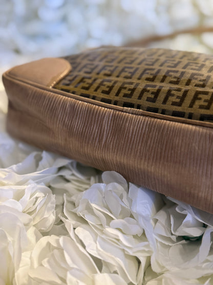 Fendi Patent Leather Shoulder Bag Vintage