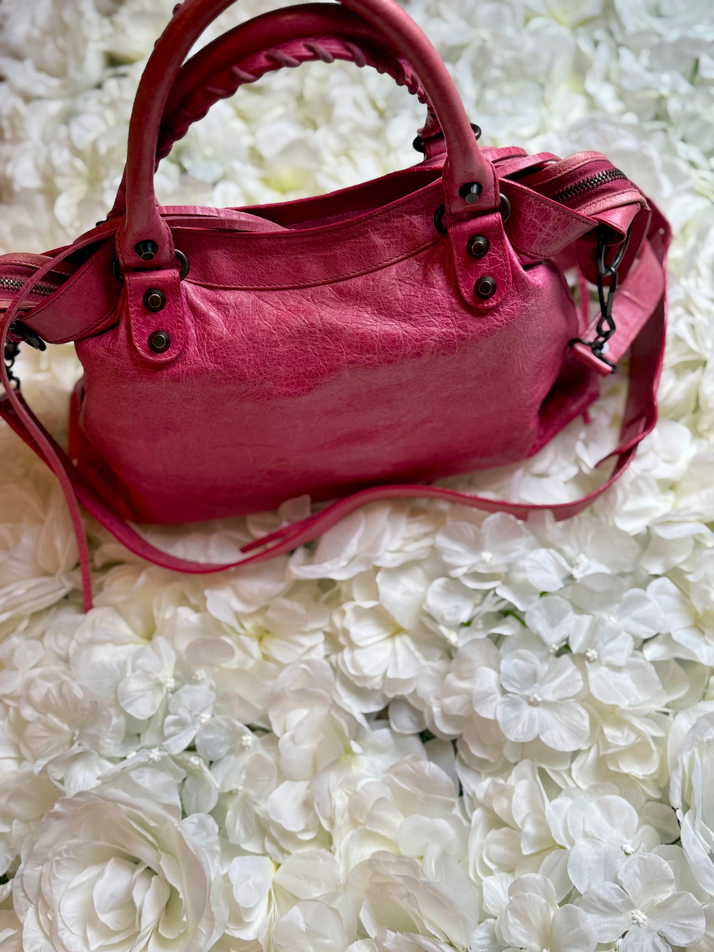 Balenciaga Le City First Pink Handbag