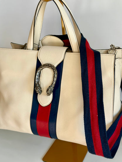 Gucci Dionysus Shoulder Handbag Red and Blue