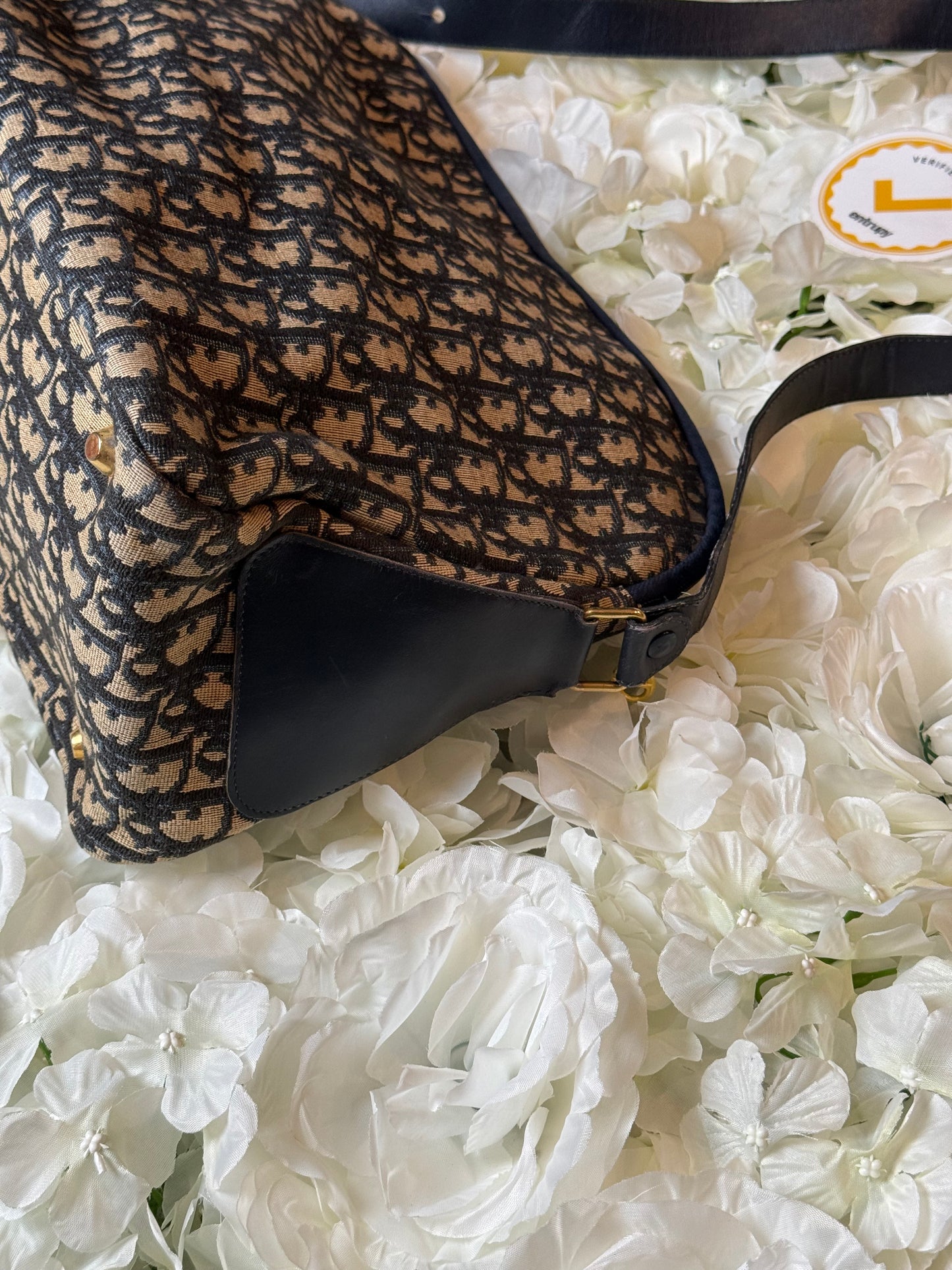 Christian Dior Trotter Messenger Bag XL Vintage