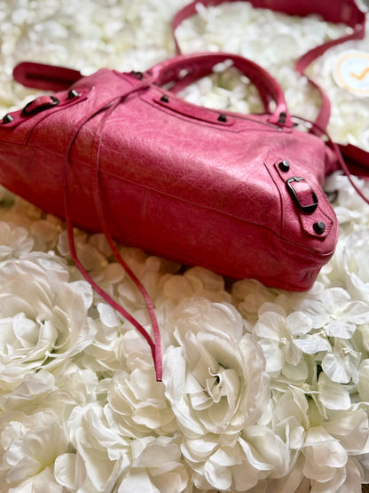 Balenciaga Le City First Pink Handbag