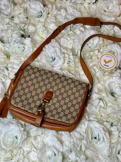 Gucci GG Marrakech Messenger Canvas Handbag