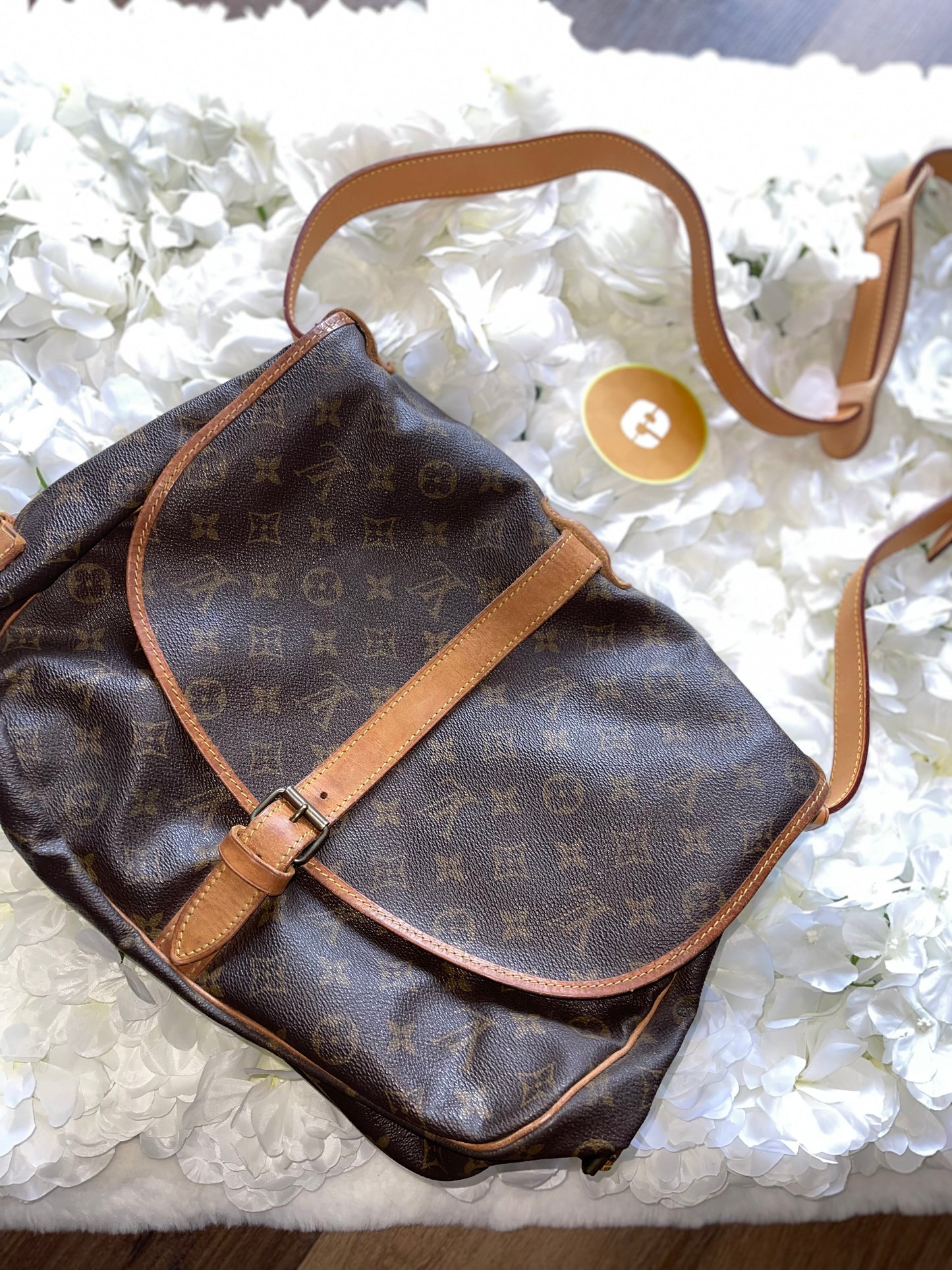 Louis Vuitton Saumur 35 Messenger Bag Vintage