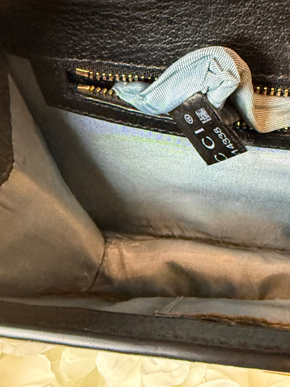 Gucci Sylvie Web Gold Bee Handbag