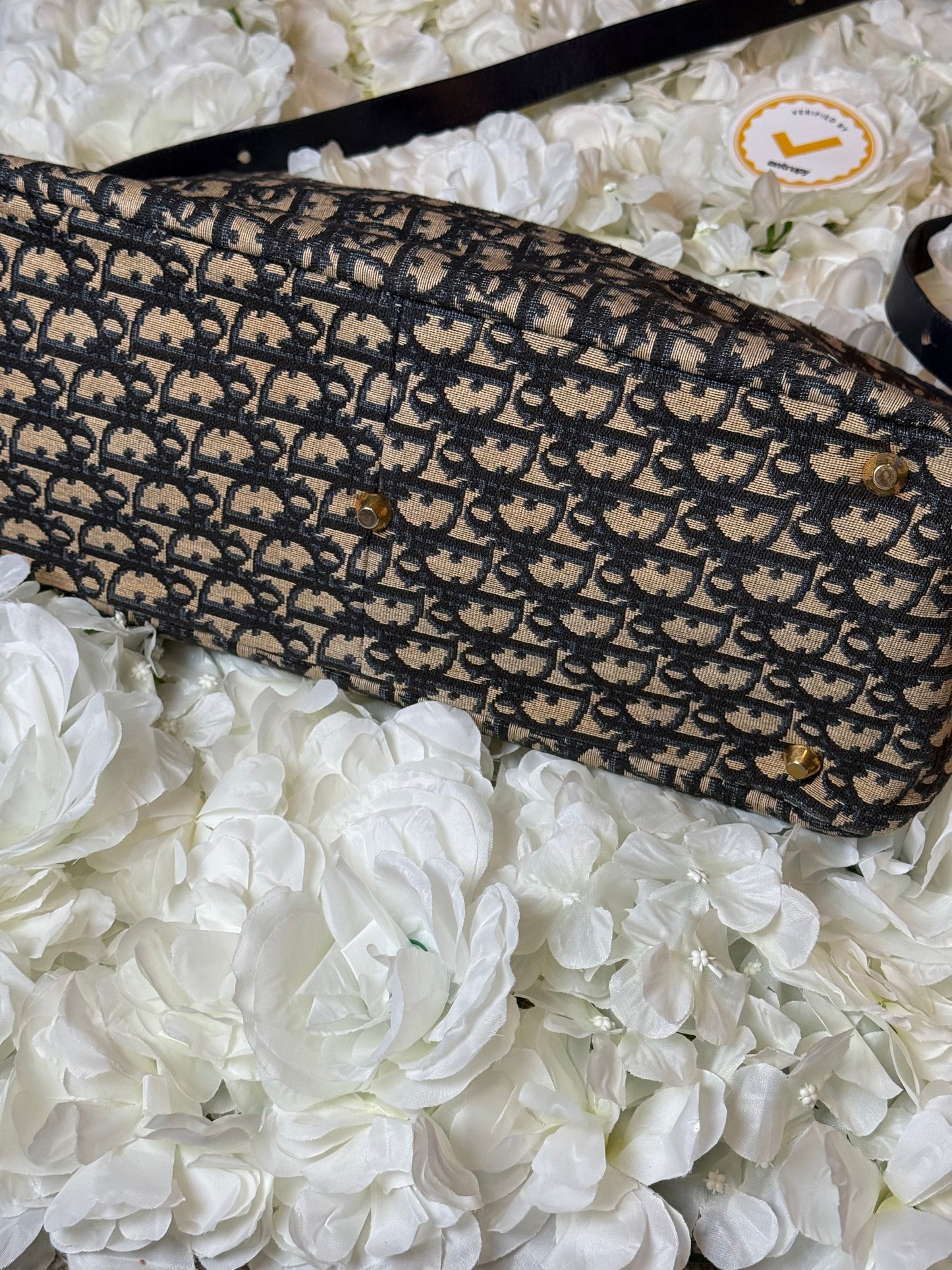 Christian Dior Trotter Messenger Bag XL Vintage