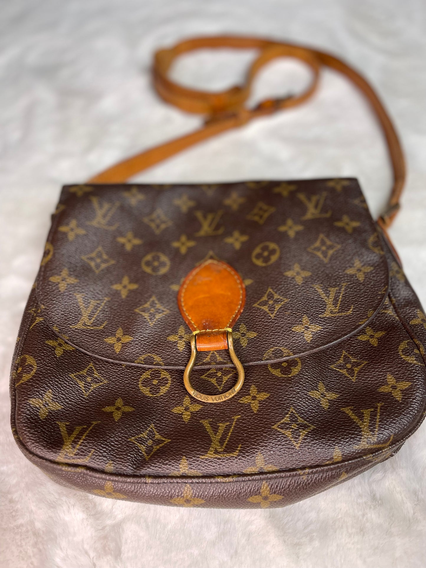 Louis Vuitton Saint Cloud GM Crossbody Bag Vintage