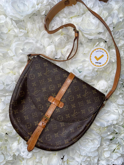 Louis Vuitton Monogram Chantilly GM Crossbody Bag Vintage