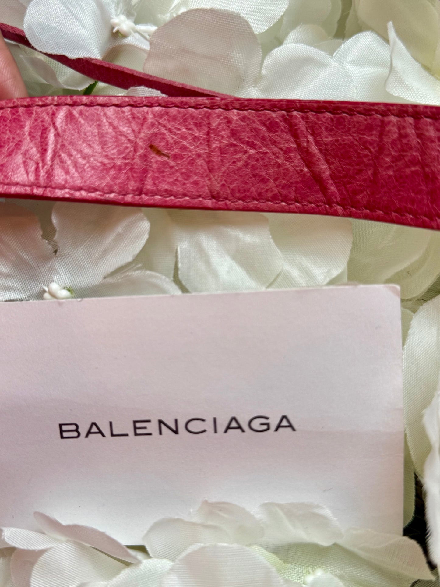 Balenciaga Le City First Pink Handbag
