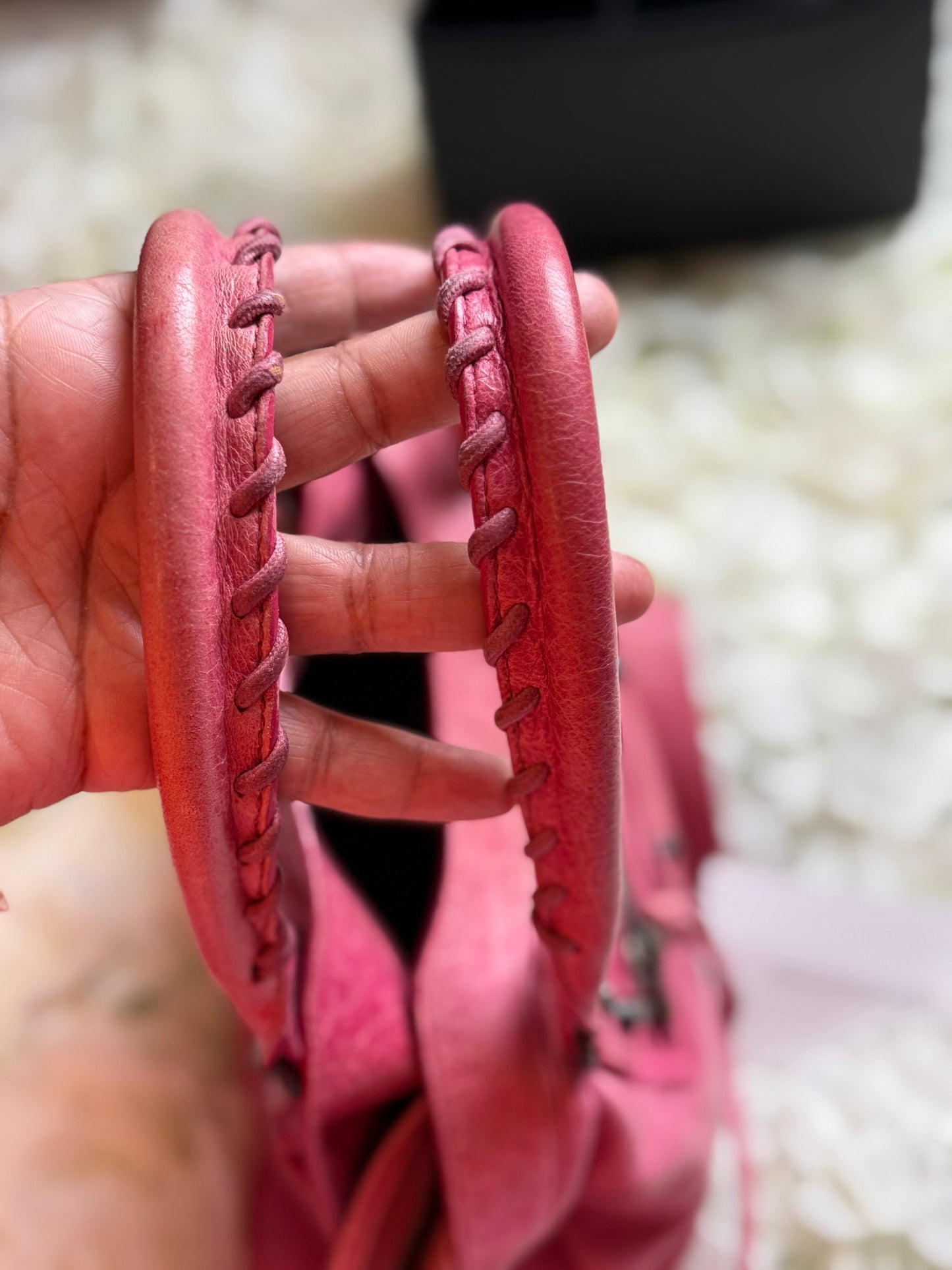 Balenciaga Le City First Pink Handbag