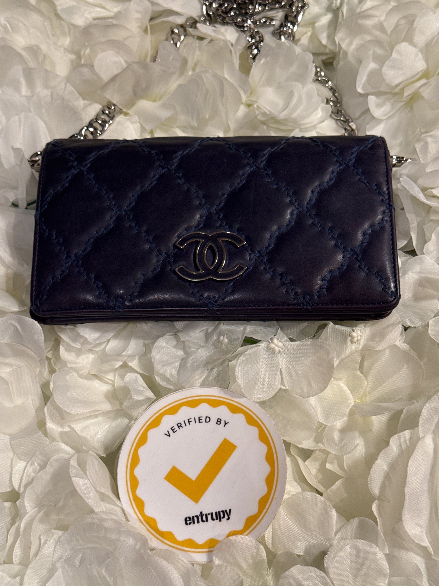 Chanel Bifold Wallet + Wallet Insert Vintage