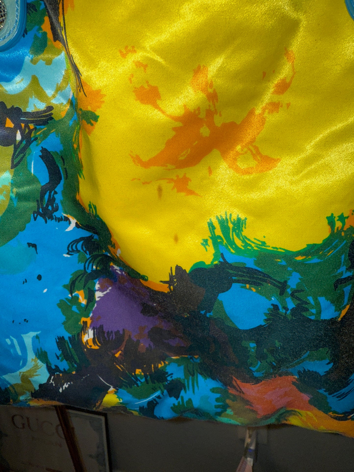 Balenciaga Floral City Handbag