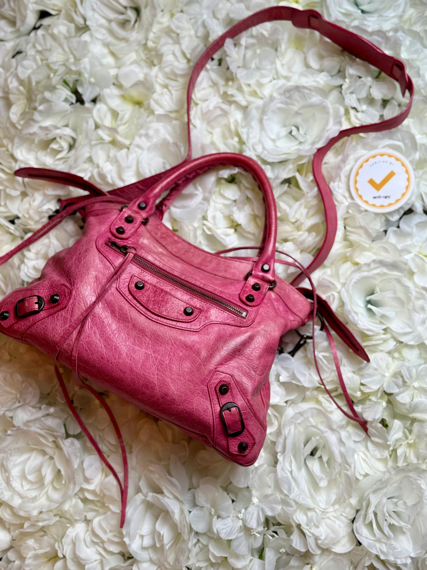 Balenciaga Le City First Pink Handbag