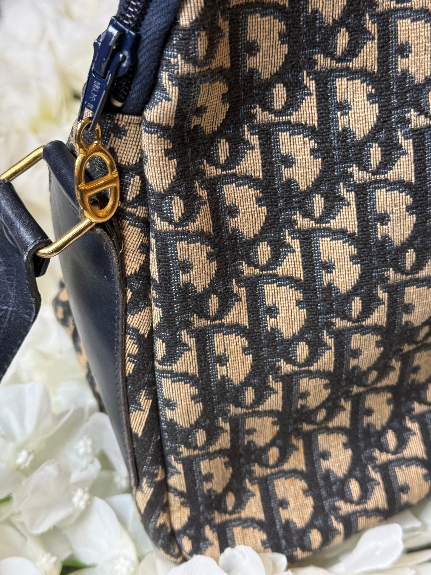 Christian Dior Trotter Messenger Bag XL Vintage