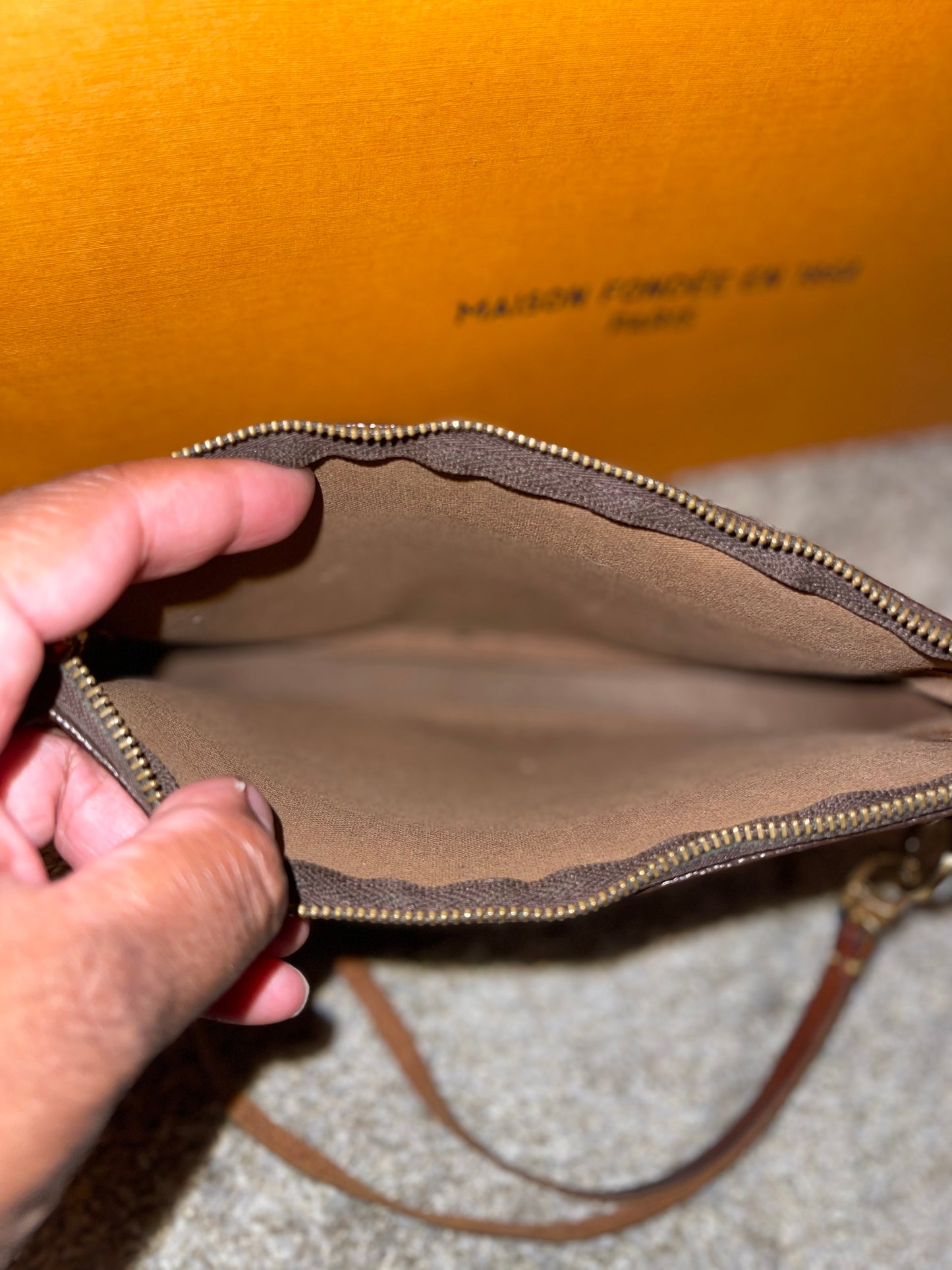 Louis Vuitton Pochette Handbag Vintage