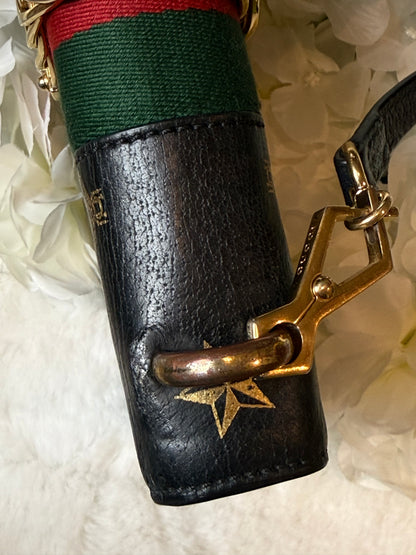 Gucci Sylvie Web Gold Bee Handbag