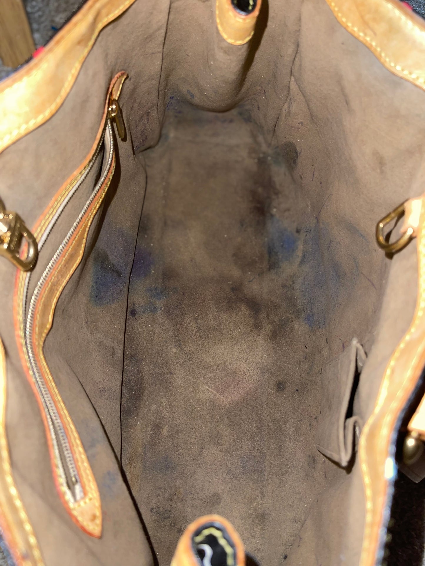 Louis Vuitton Aurelia MM Takashi Murakami Handbag