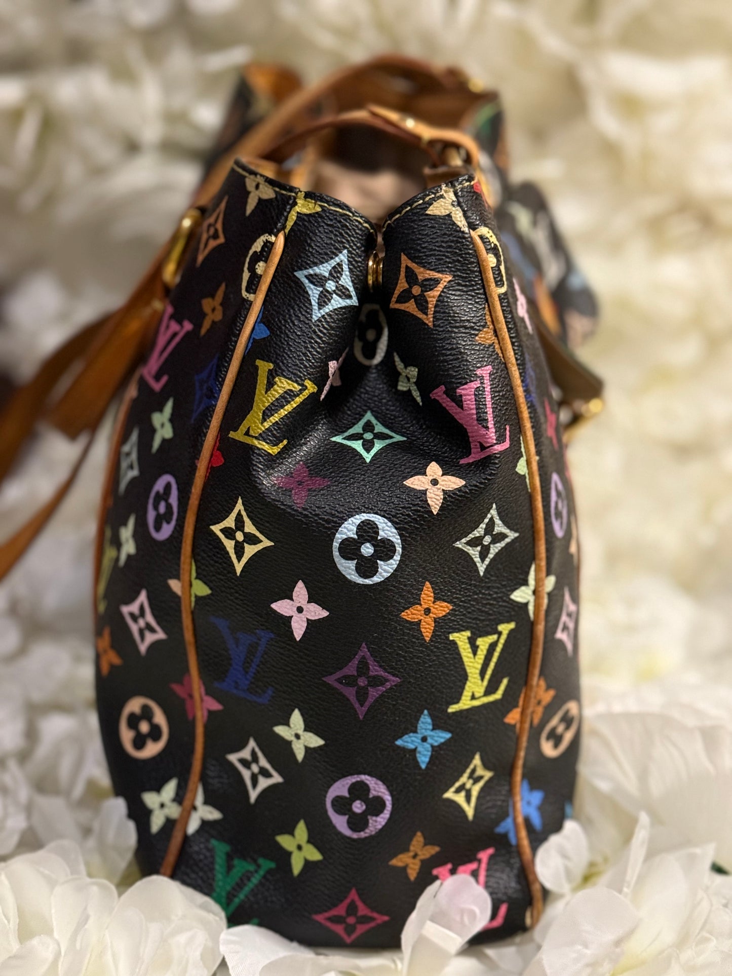 Louis Vuitton Aurelia MM Takashi Murakami Handbag