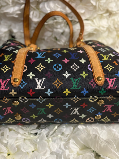 Louis Vuitton Aurelia MM Takashi Murakami Handbag