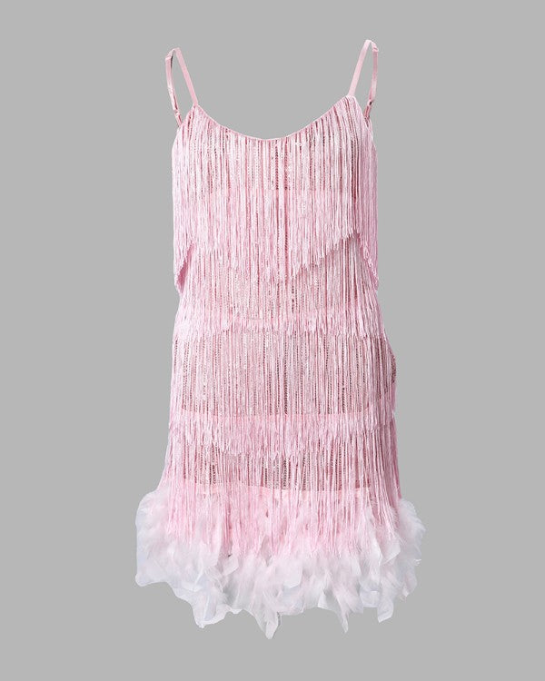 Baby Pink Tina Dress